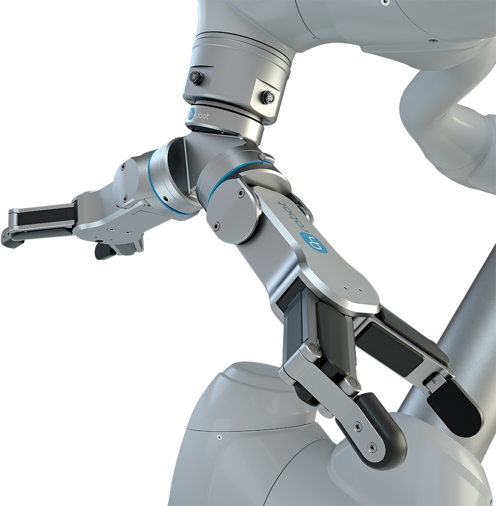 Dual gripper deals robot