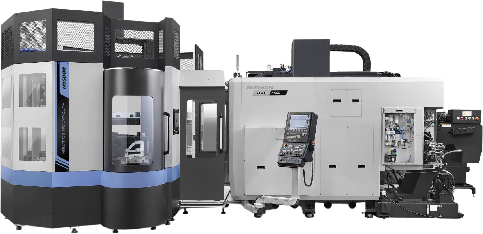 DVF Series - Vertical 5-Axis Machining Centres - Mills CNC