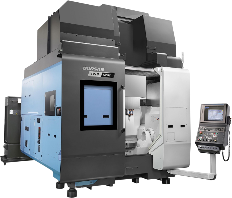 Doosan DVF 8000T Vertical 5-Axis CNC Machining Centres