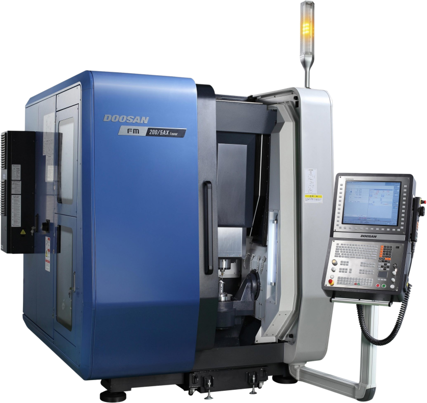 Doosan FM 200/5AX linear Vertical 5-Axis CNC Machining Centres