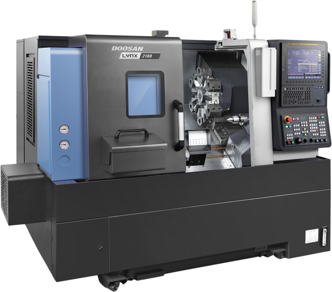 Doosan Lynx2100A CNC Horizontal Single Turret Lathes