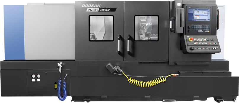 Doosan Puma 2600LM CNC Horizontal Single Turret Lathes