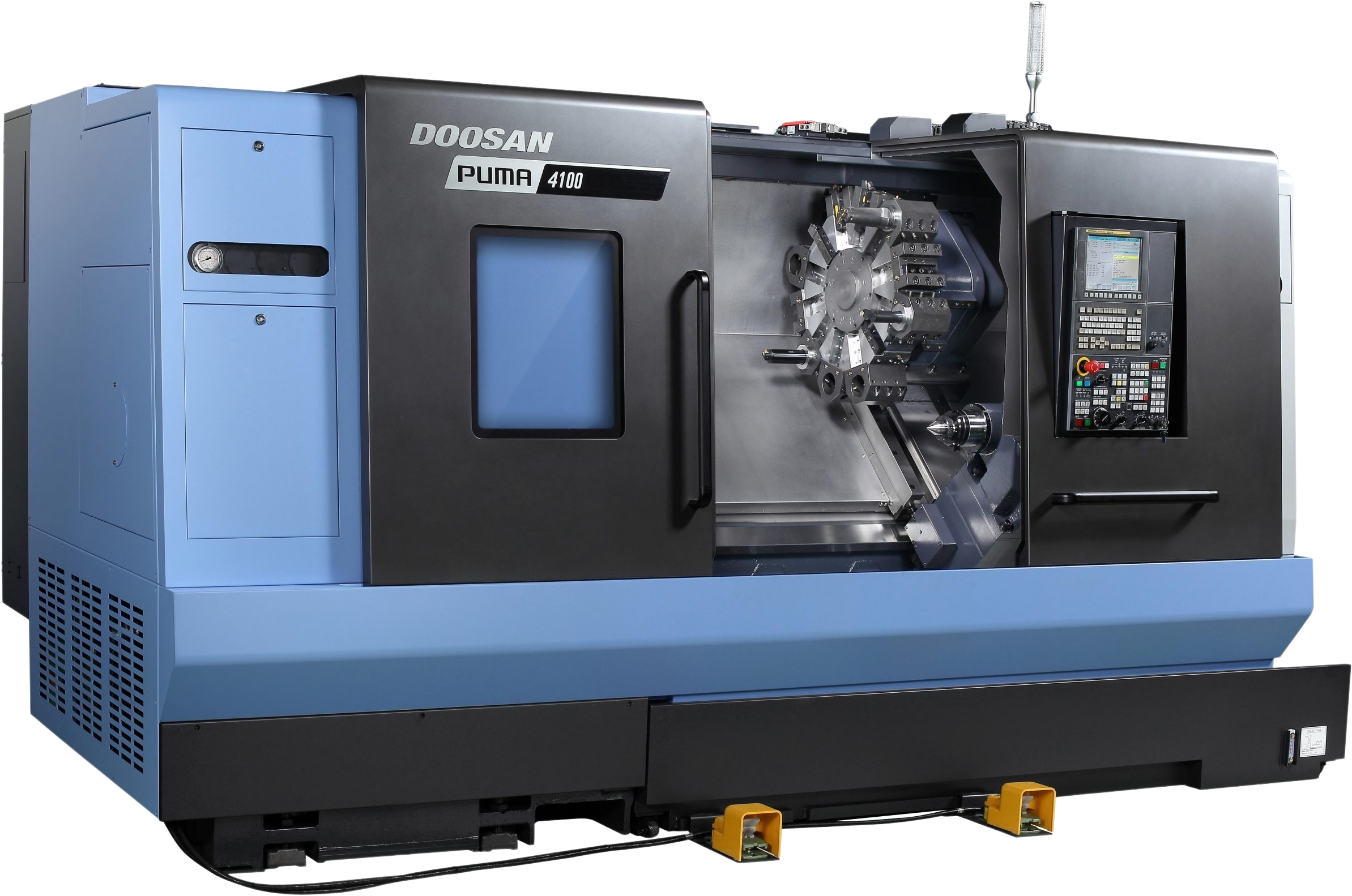 Doosan Puma 4100 A CNC Horizontal Single Turret Lathes