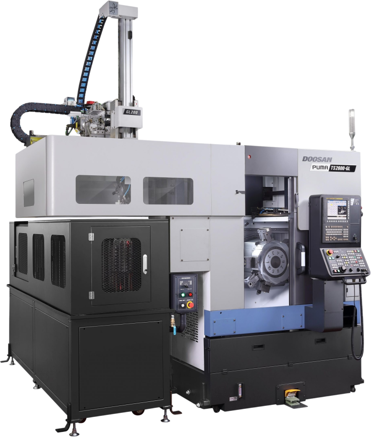 Doosan Puma TS2600 Twin Turret Horizontal CNC Lathes