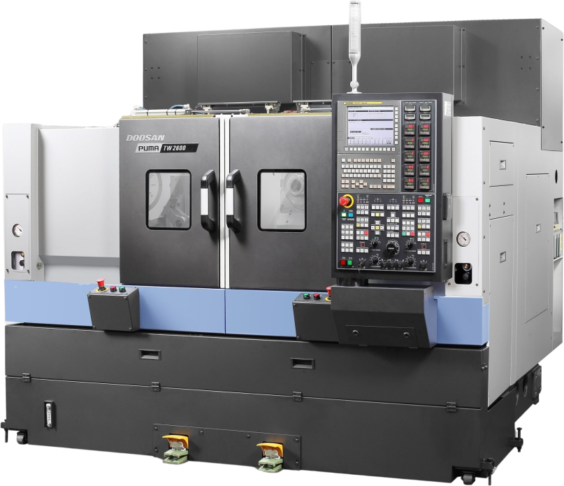 Doosan Puma TW2600 Twin Turret Horizontal CNC Lathes