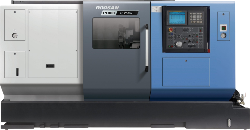 Doosan Puma TL2500L Twin Turret Horizontal CNC Lathes