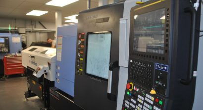 Lynx 2100 lathe from Mills CNC, installed at MJ Engineering