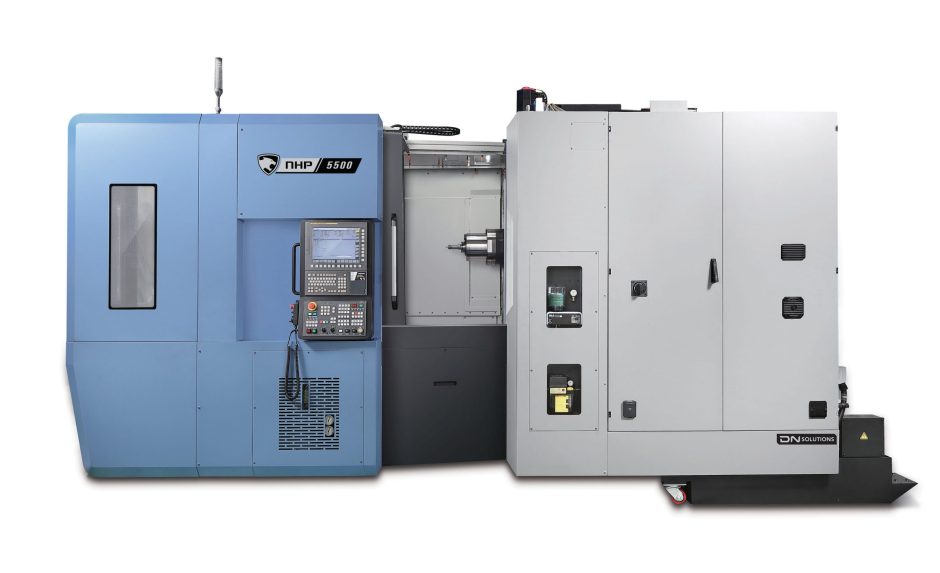 New DN Solutions NHP 5500 Horizontal Machining Centre from Mills CNC