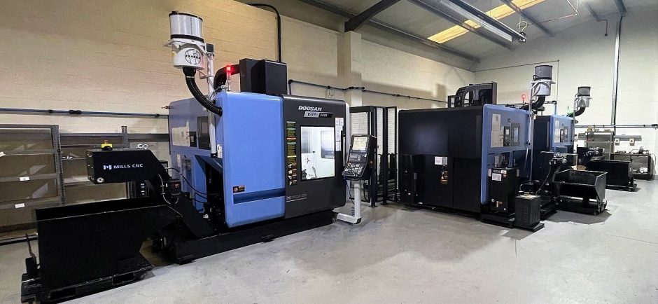 DVF 5000 machines at Lenane Precision