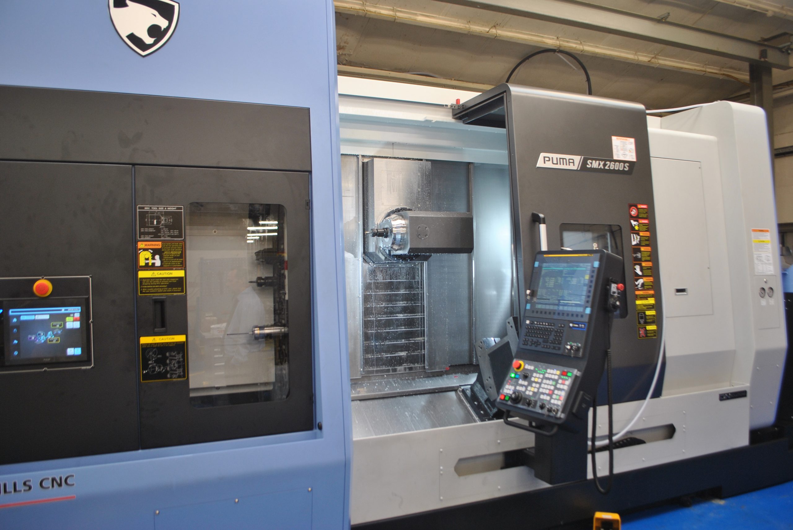 SMX 2600S multi-tasking mill-turn machine installed at Burcas
