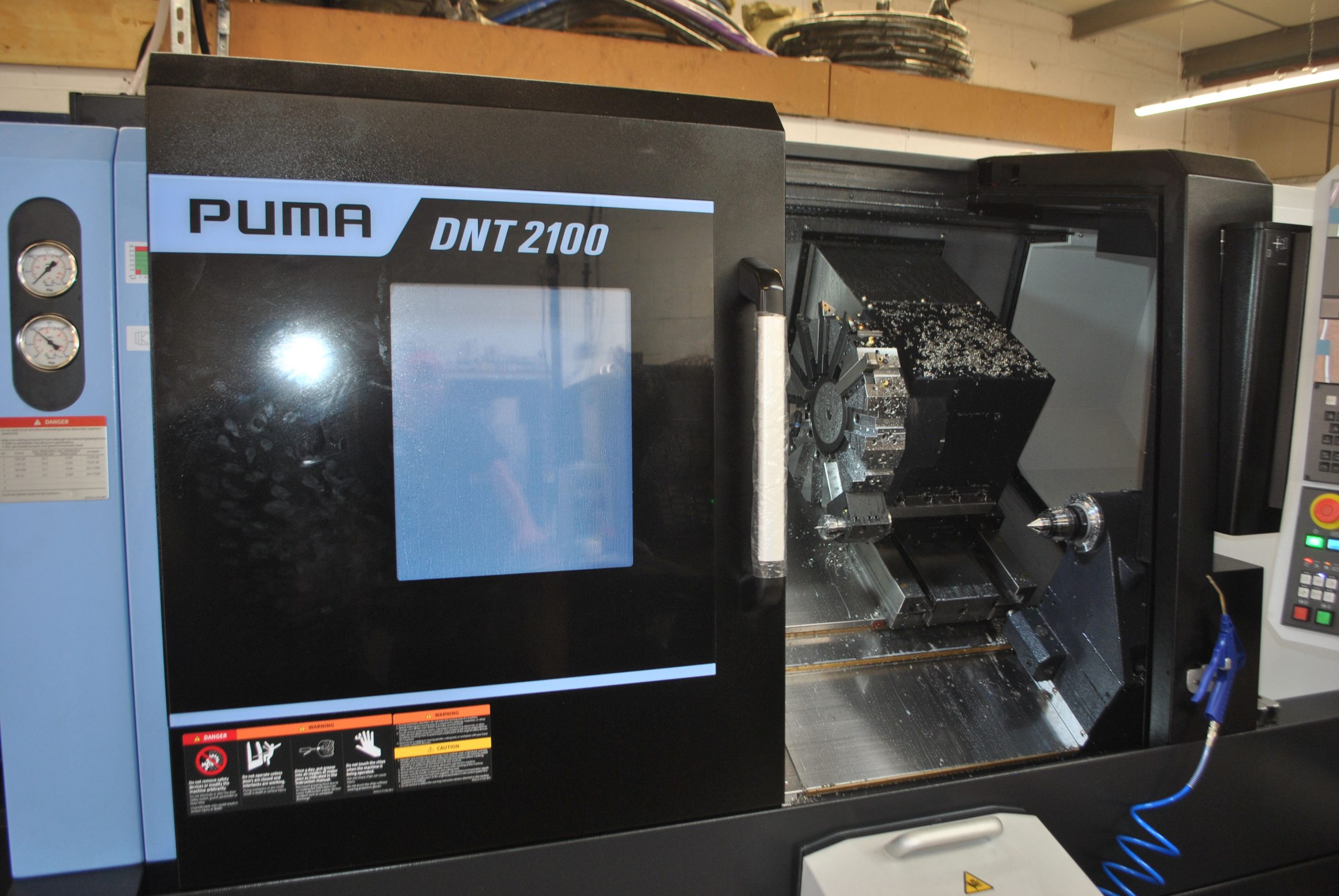 Puma DNT2100 Horizontal Single Turret Lathe at Dalloway Precision