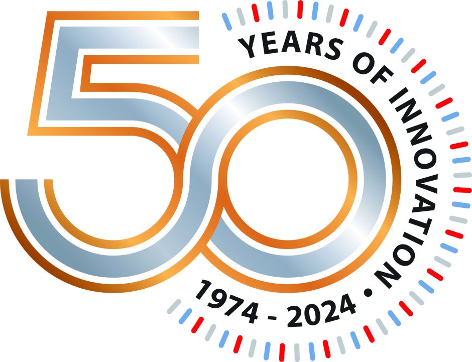 50 Years of Mills CNC logo