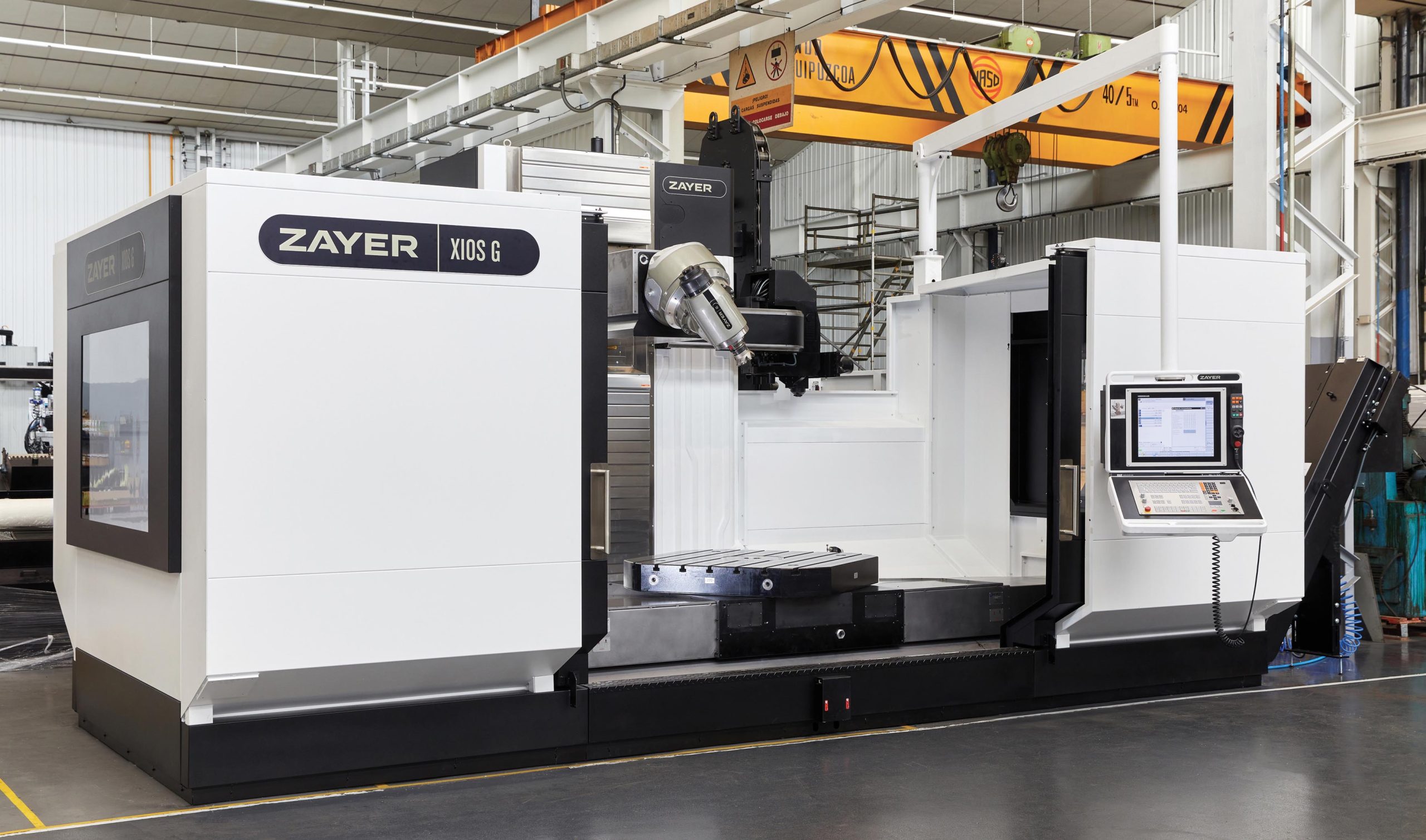 Zayer horizontal CNC bed mill