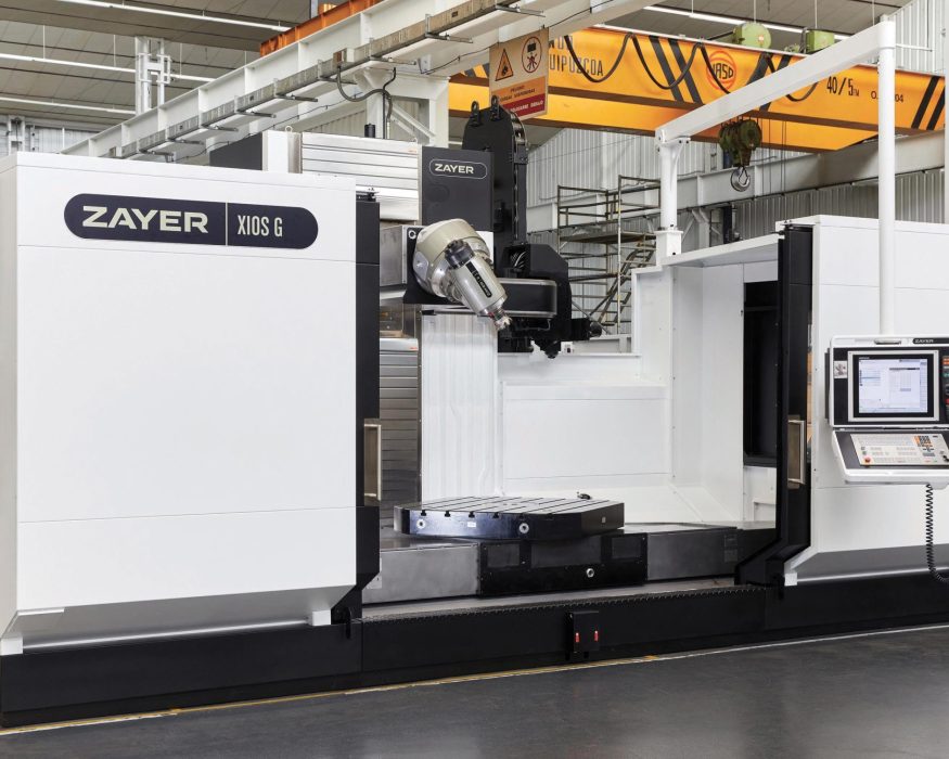 Zayer XIOS G MT CNC horizontal bed mill with turning functionality