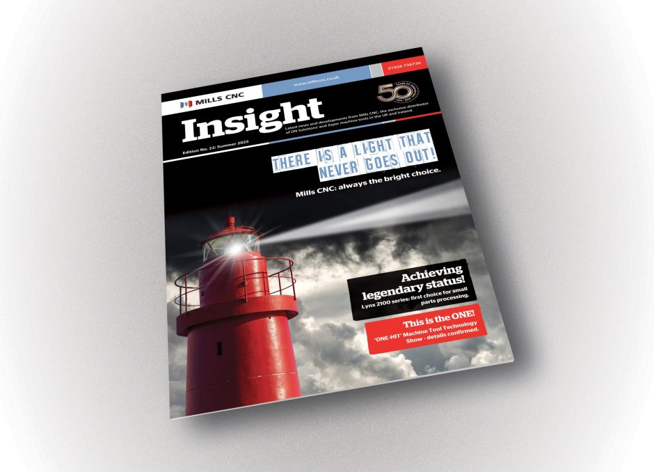 Front Cover of Summer 2025 Edition of Insight Magazine by Mills CNC