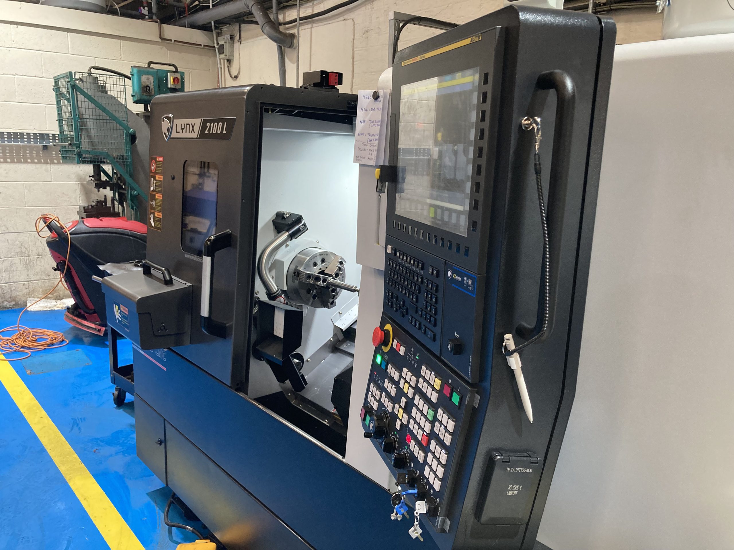 DN Solutions’ Lynx 2100LB lathe