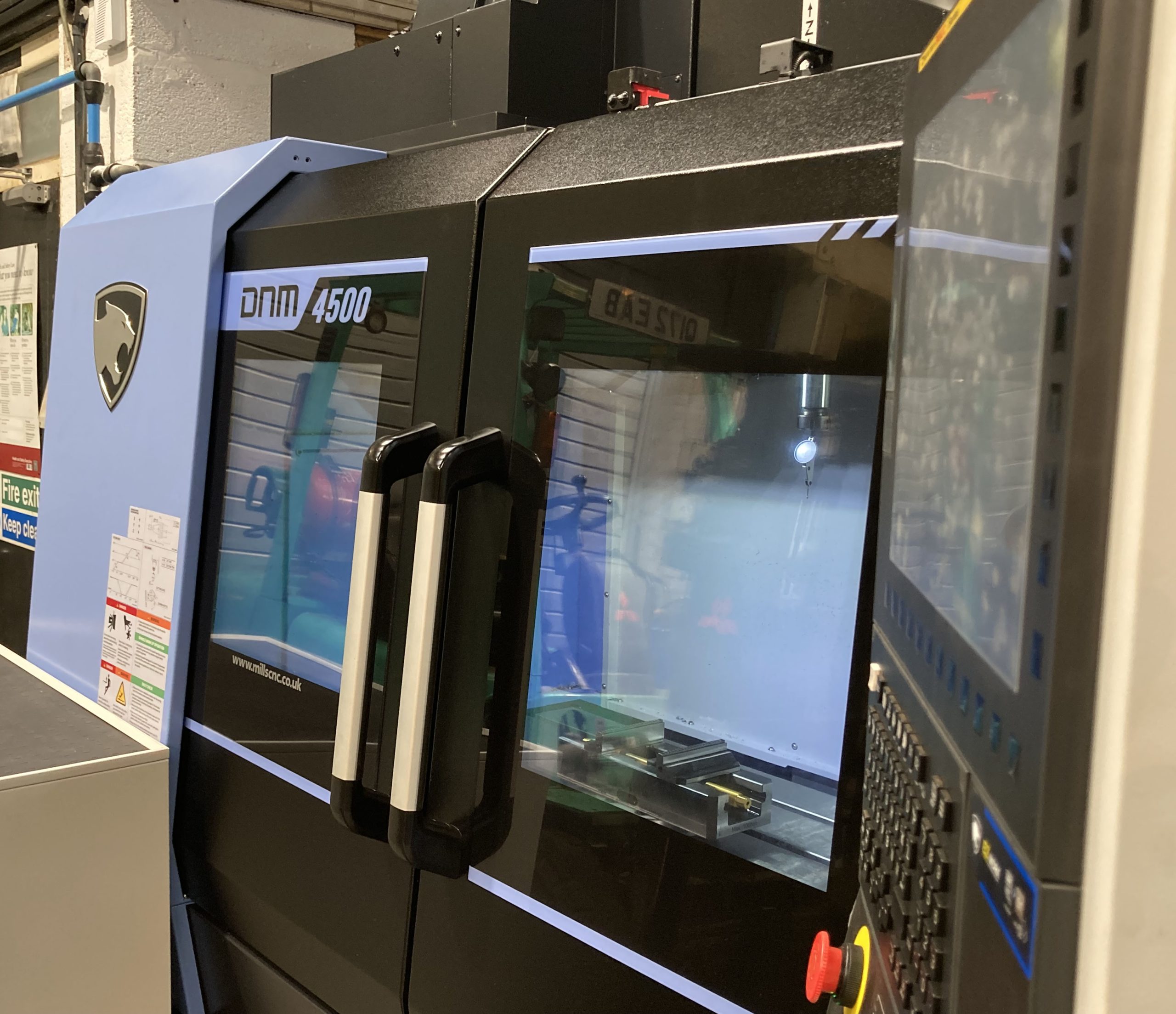 DN Solutions’ Fourth Generation DNM 4500 vertical machining centre at Dromafield Engineering