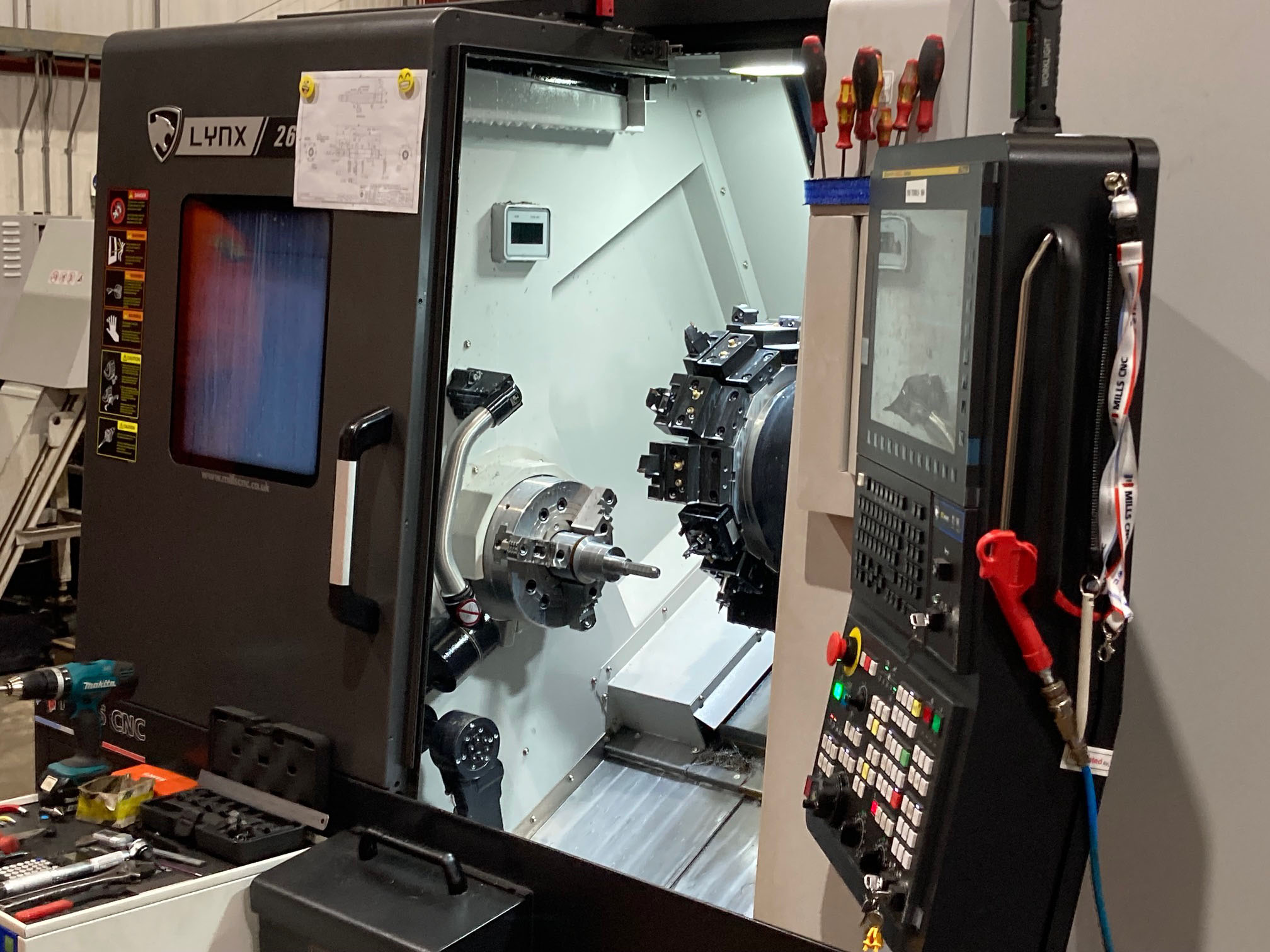 Lynx 2600Y Horizontal Single Turret Lathe