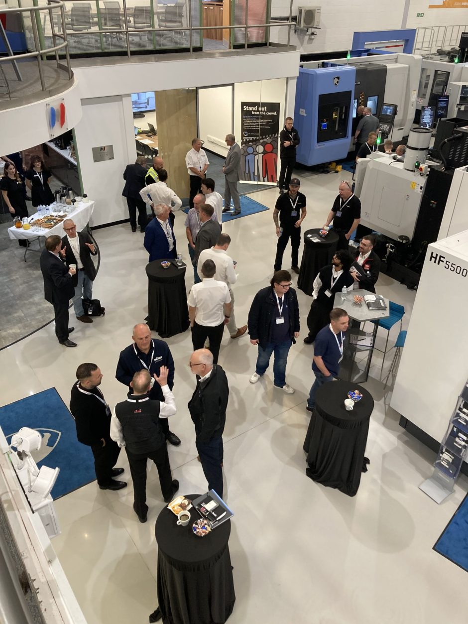 Visitors at he Mills CNC Innovation Day 2026